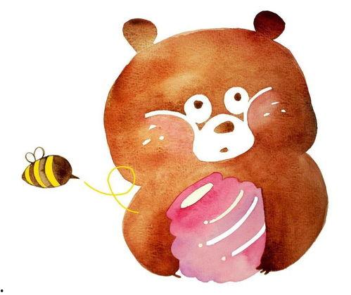 吃瓜小熊阿巴斯,吃瓜小熊阿巴斯的趣味生活记